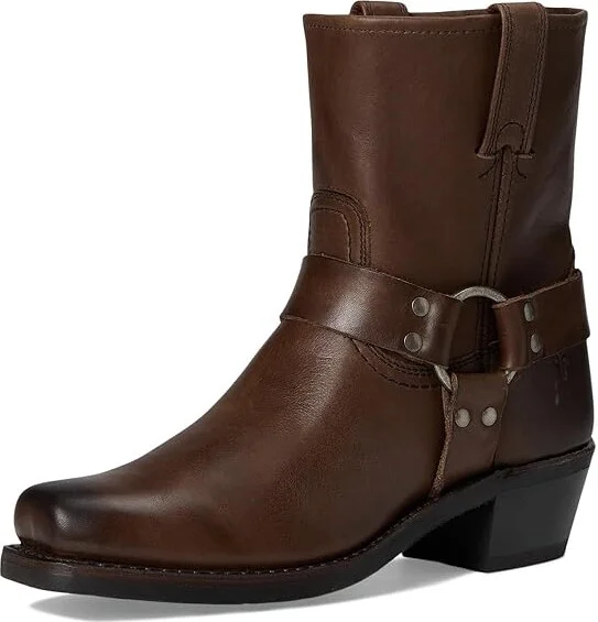 Frye Harness 8R Women's Pull-on Boots Smoke : 5.5 B - Medium, Leather - Image 5