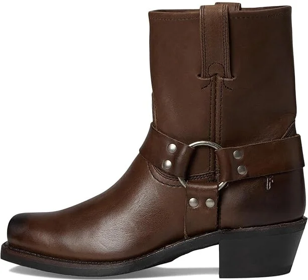 Frye Harness 8R Women's Pull-on Boots Smoke : 5.5 B - Medium, Leather - Image 6
