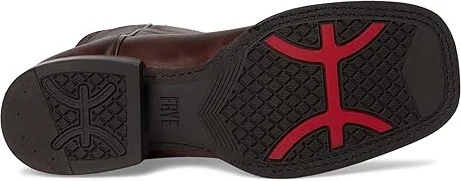 Frye Hauser Logo Stitch Cowboy Boots Tobacco : 10.5 D - Medium, Rubber - Image 3