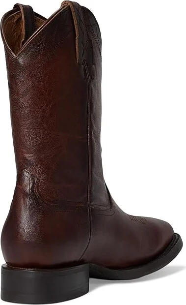 Frye Hauser Logo Stitch Cowboy Boots Tobacco : 10.5 D - Medium, Rubber - Image 4