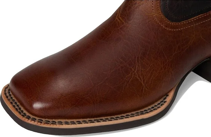 Frye Hauser Roper Cowboy Boots Saddle/Dark Brown : 9.5 D - Medium, Leather - Image 2