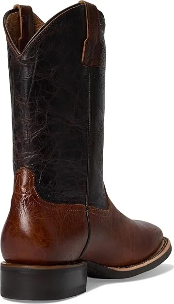 Frye Hauser Roper Cowboy Boots Saddle/Dark Brown : 9.5 D - Medium, Leather - Image 4
