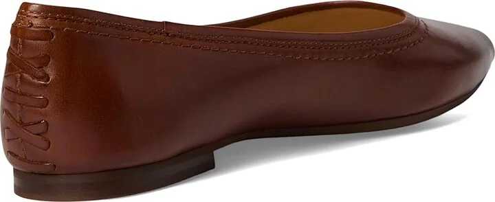 Frye Heather Ballet Women's Flat Shoes Cinnamon : 7.5 B - Medium, Leather/Rubber - Image 4