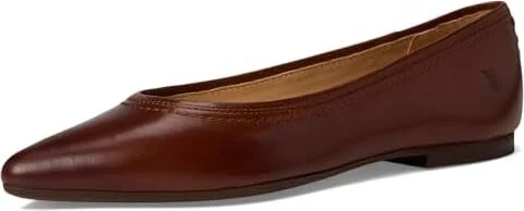 Frye Heather Ballet Women's Flat Shoes Cinnamon : 7.5 B - Medium, Leather/Rubber - Image 5