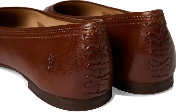Frye Heather Ballet Women's Flat Shoes Cinnamon : 7.5 B - Medium, Leather/Rubber - Image 7
