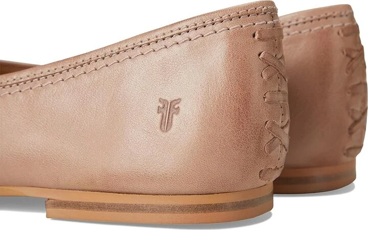 Frye Heather Ballet Women's Flat Shoes Woodrose : 11 B - Medium, Leather/Rubber/Suede - Image 7