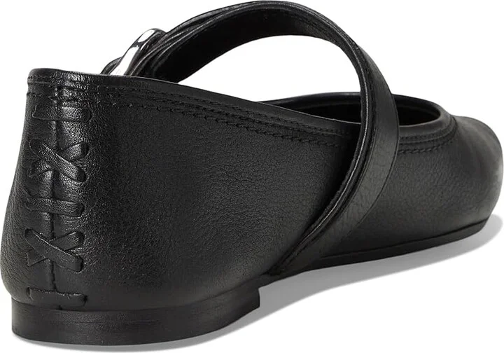 Frye Heather Bucckle Mary Jane Women's Shoes Black : 8.5 B - Medium, Leather - Image 4