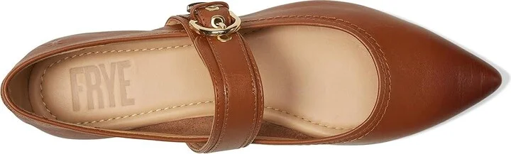 Frye Heather Bucckle Mary Jane Women's Shoes Dark Latte : 11 B - Medium, Leather - Image 2