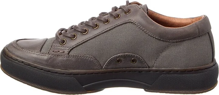 Frye Hoyt Low Lace Canvas & Leather Sneaker - Image 2