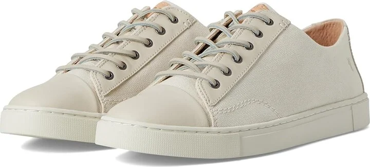 Frye Ivy Canvas Low Lace Women's Snow Shoes Ivory : 10 B - Medium