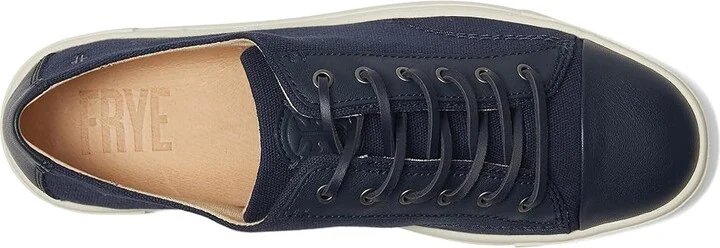Frye Ivy Canvas Low Lace Women's Snow Shoes Navy : 7.5 B - Medium - Image 2