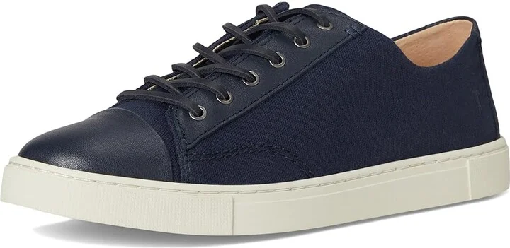 Frye Ivy Canvas Low Lace Women's Snow Shoes Navy : 7.5 B - Medium - Image 5