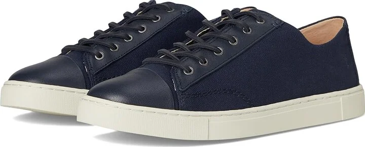 Frye Ivy Canvas Low Lace Women's Snow Shoes Navy : 7.5 B - Medium