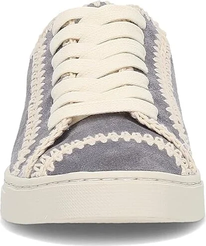 Frye Ivy Crochet Low Lace Sneaker Women's Shoes Blue Ash : 8.5 B - Medium, Suede - Image 5