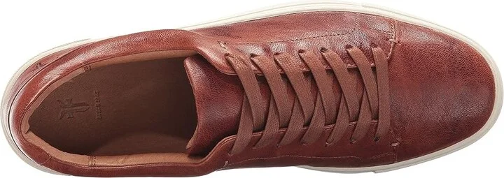 Frye Ivy Low Lace Women's Lace up casual Shoes Cognac : 5.5 B - Medium, Leather - Image 3