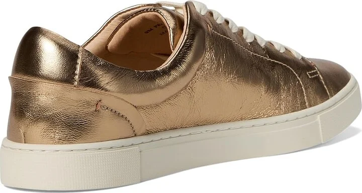 Frye Ivy Low Lace Women's Lace up casual Shoes Dark Gold : 8.5 B - Medium, Leather - Image 4