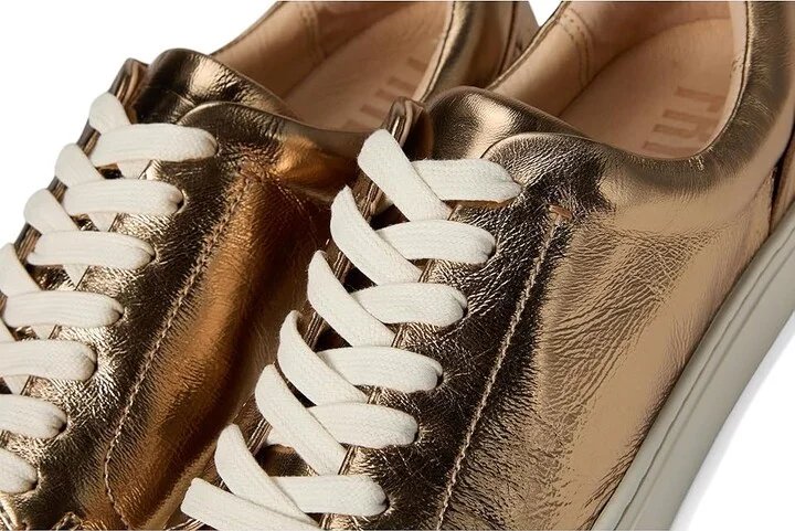 Frye Ivy Low Lace Women's Lace up casual Shoes Dark Gold : 8.5 B - Medium, Leather - Image 7