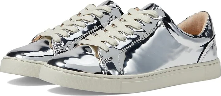 Frye Ivy Low Lace Women's Lace up casual Shoes Silver : 8 B - Medium, Leather