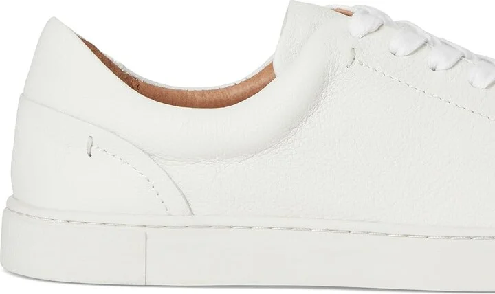 Frye Ivy Low Lace Women's Lace up casual Shoes White Tumbled Bovine : 5.5 B - Medium, Leather - Image 8