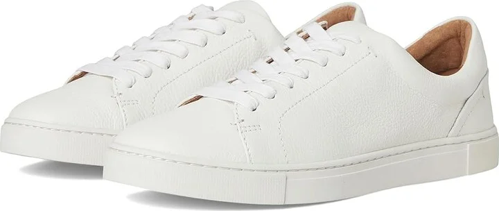 Frye Ivy Low Lace Women's Lace up casual Shoes White Tumbled Bovine : 5.5 B - Medium, Leather