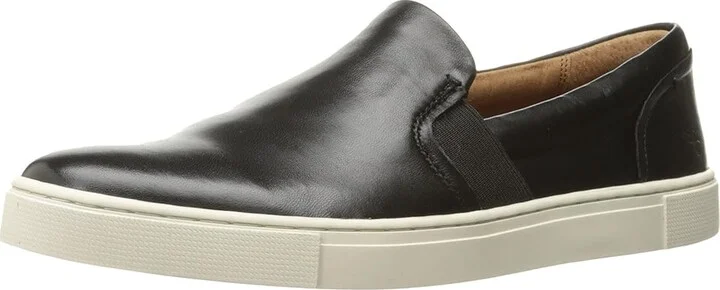Frye Ivy Slip On Women's Slip on Shoes Black Soft Nappa Lamb : 5.5 B - Medium - Image 2