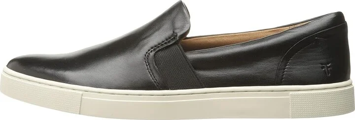 Frye Ivy Slip On Women's Slip on Shoes Black Soft Nappa Lamb : 5.5 B - Medium - Image 7