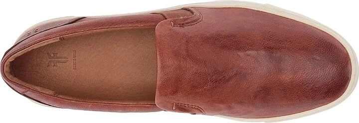 Frye Ivy Slip On Women's Slip on Shoes Cognac Antique Soft Vintage : 9 B - Medium - Image 3