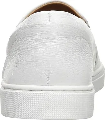 Frye Ivy Slip On Women's Slip on Shoes White Tumbled Bovine : 5.5 B - Medium, Leather - Image 5