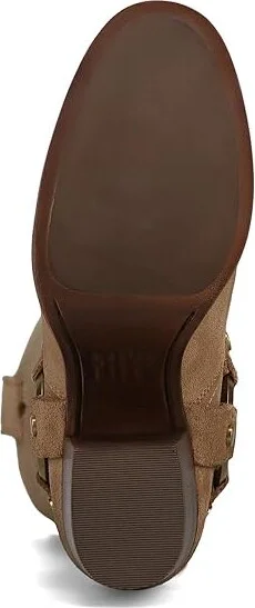 Frye Jean Harness Women's Boots Almond : 8.5 B - Medium, Leather/Suede - Image 3