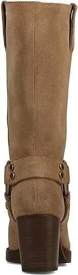 Frye Jean Harness Women's Boots Almond : 8.5 B - Medium, Leather/Suede - Image 4