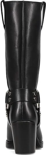 Frye Jean Harness Women's Boots Black : 9 B - Medium, Leather/Suede - Image 4