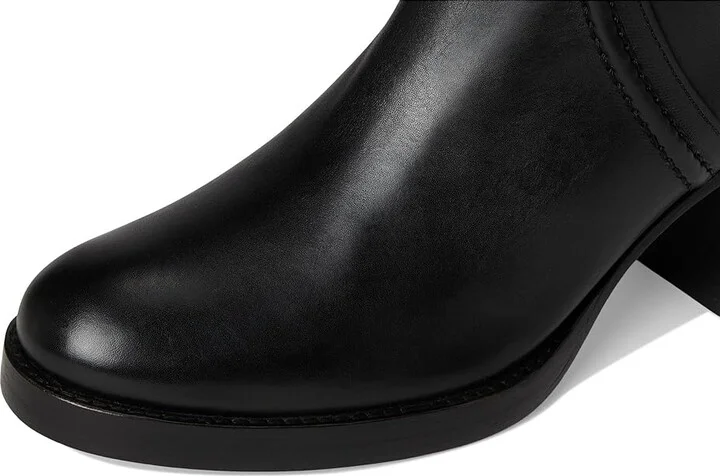 Frye Jean Tall Pull On Women's Boots Black : 10 B - Medium, Leather - Image 2