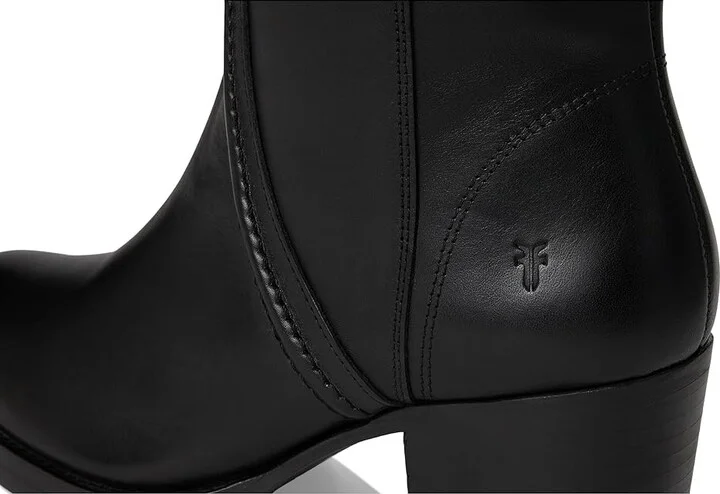 Frye Jean Tall Pull On Women's Boots Black : 10 B - Medium, Leather - Image 7