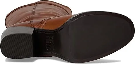 Frye Jean Tall Pull-On Women's Boots Caramel : 6.5 B - Medium, Leather/Rubber - Image 3