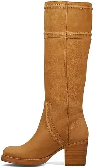 Frye Jean Tall Pull-On Women's Boots Cedar : 10 B - Medium, Leather/Rubber - Image 6