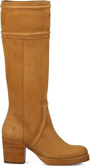 Frye Jean Tall Pull-On Women's Boots Cedar : 10 B - Medium, Leather/Rubber - Image 7