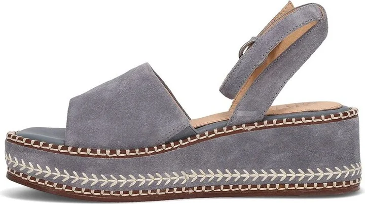 Frye Joy Ankle Strap Leather Wedge Sandal - Image 2