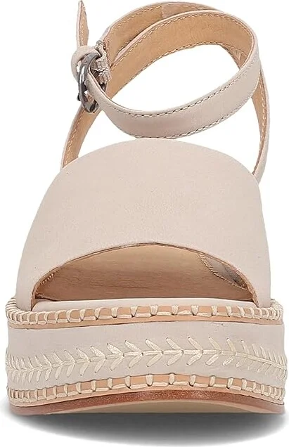 Frye Joy Ankle Strap Women's Sandals Ivory : 9 B - Medium, Leather - Image 5