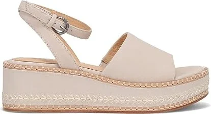 Frye Joy Ankle Strap Women's Sandals Ivory : 9 B - Medium, Leather - Image 7