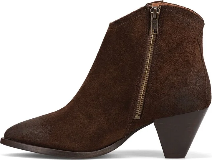Frye June Suede Western Bootie - Image 2
