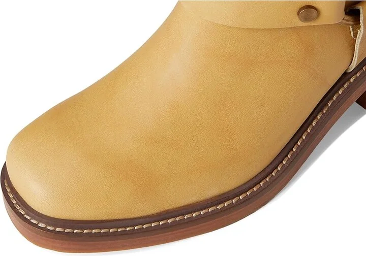 Frye Kate Harness Women's Boots Banana : 10 B - Medium, Leather - Image 2