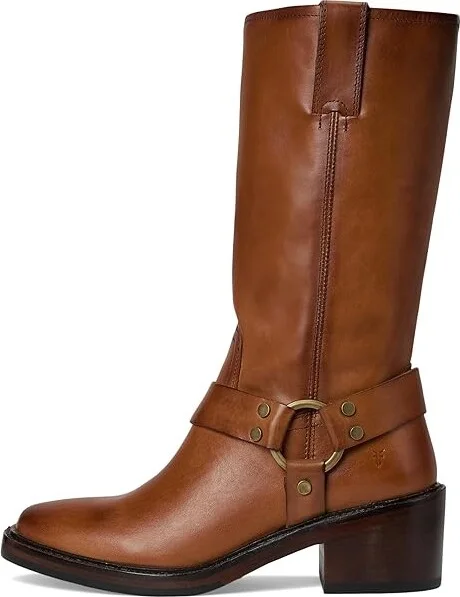 Frye Kate Harness Women's Boots Bark : 9.5 B - Medium, Leather - Image 6