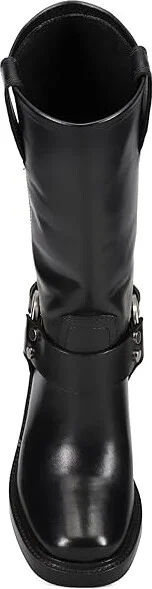 Frye Kate Harness Women's Boots Black : 8 B - Medium, Leather - Image 2