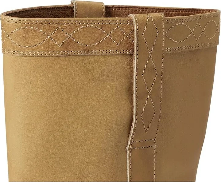 Frye Kate Pull-On Wide Calf Women's Boots Banana : 7 B - Medium, Leather - Image 2