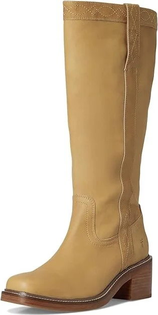 Frye Kate Pull-On Wide Calf Women's Boots Banana : 7 B - Medium, Leather - Image 5