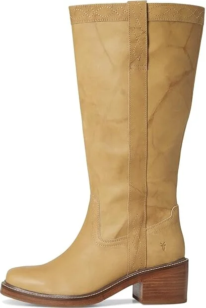 Frye Kate Pull-On Wide Calf Women's Boots Banana : 7 B - Medium, Leather - Image 6