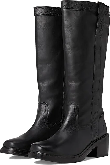 Frye Kate Pull-On Wide Calf Women's Boots Black : 6.5 B - Medium, Leather