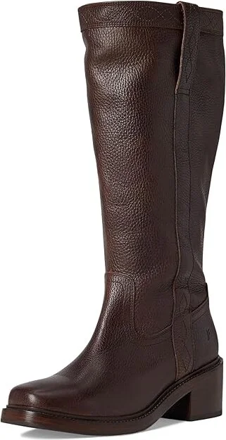 Frye Kate Pull-On Wide Calf Women's Boots Dark Brown : 8.5 B - Medium, Leather - Image 5