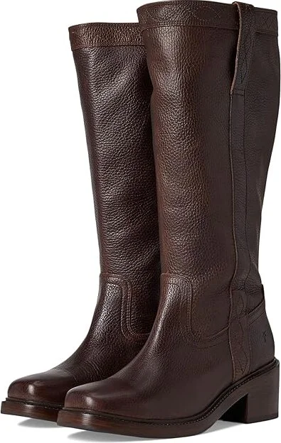 Frye Kate Pull-On Wide Calf Women's Boots Dark Brown : 8.5 B - Medium, Leather