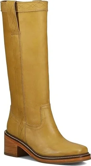 Frye Kate Pull-On Women's Boots Banana : 10 B - Medium, Leather/Rubber - Image 5